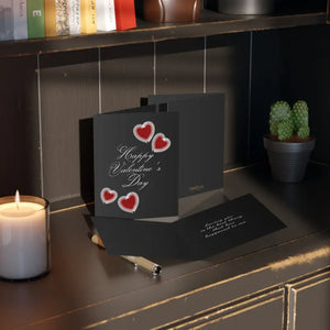 Valentine’s Day Greeting Cards (8/16/24) — Matte 4.25’’ x 5.5’’ with Envelopes ?Happy Day’ Inside &