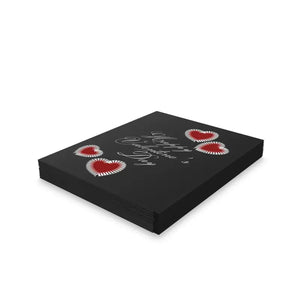 Valentine’s Day Greeting Cards (8/16/24) — Matte 4.25’’ x 5.5’’ with Envelopes ?Happy Day’ Inside &