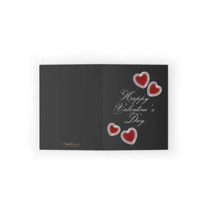 Valentine’s Day Greeting Cards (8/16/24) — Matte 4.25’’ x 5.5’’ with Envelopes ?Happy Day’ Inside &