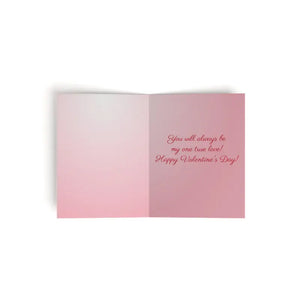 Happy Valentine’s Day Greeting Cards Roses Heart Design - Dipaliz - & Note