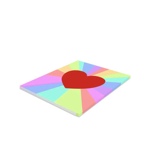 Bold Greeting Cards - Happy Valentine’s Envelopes - Dipaliz - & Note