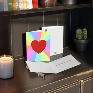 Bold Greeting Cards - Happy Valentine’s Envelopes - Dipaliz - & Note