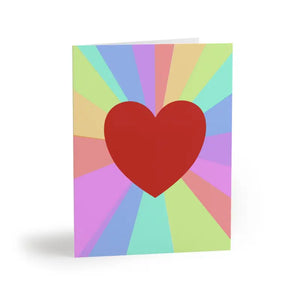 Happy Valentine’s Greeting Cards with Matching White Envelopes - Dipaliz - 16 Pcs / Matte / 4.25” x 5.5” - & Note