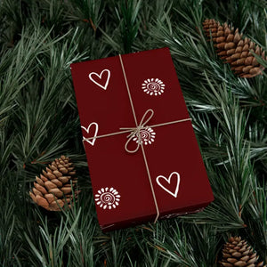 Home Decor - Gift Wrap Papers Hearts Flowers Satin Matte Dipaliz