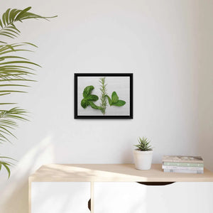 Bold Rosemary Matte Canvas - Black - Dipaliz - Posters Prints & Visual Artwork