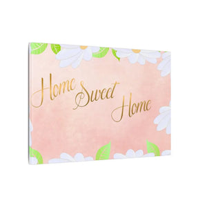 Home Sweet Matte Canvas Stretched 0.75’’ - Posters Prints & Visual Artwork