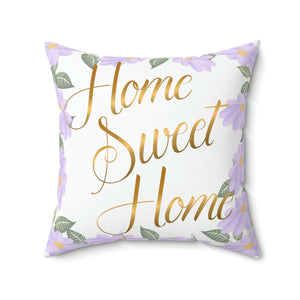 Polyester Square Pillow - Chic Home Sweet Comfort - Dipaliz - 20’’ × - Decor