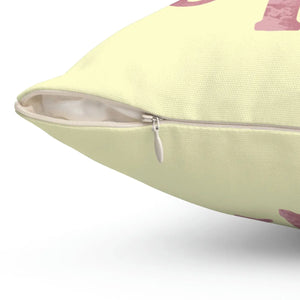 Chic Polyester Square Pillow - Bold Fashion Decor - Dipaliz - Throw Pillows