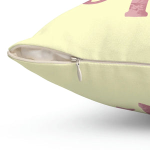Chic Polyester Square Pillow - Bold Fashion Decor - Dipaliz - Throw Pillows