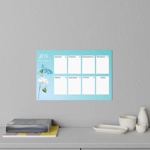 Vibrant Wall Decals June Planner Durable Polyester Dipaliz - Home Decor