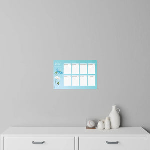 Vibrant Wall Decals June Planner Durable Polyester Dipaliz - Home Decor