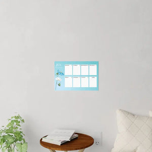 Wall Decals - Durable Polyester June Planner Design - Dipaliz - Home Decor