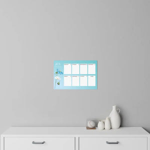 Wall Decals - Durable Polyester June Planner Design - Dipaliz - Home Decor