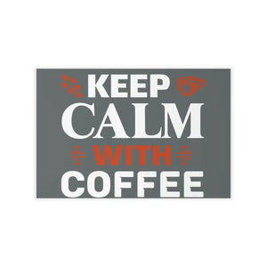 Coffee Wall Decals - Removable Repositionable Decor - Dipaliz - 18″ x 12″ - Home