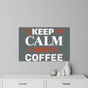 Coffee Wall Decals - Removable Repositionable Decor - Dipaliz - Home