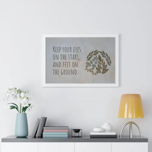 Framed Horizontal Poster - Stars Design Archive Quality - Dipaliz - Posters Prints & Visual Artwork