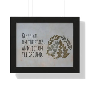 Framed Horizontal Poster - Stars Design Archive Quality - Dipaliz - Posters Prints & Visual Artwork