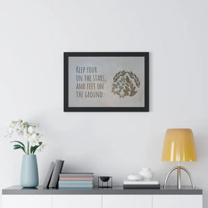 Framed Horizontal Poster - Stars Design Archive Quality - Dipaliz - Posters Prints & Visual Artwork