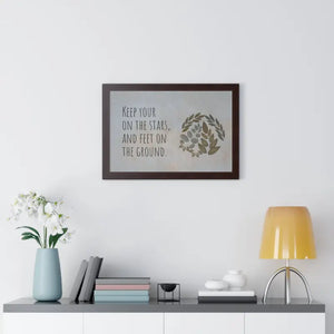 Framed Horizontal Poster - Stars Design Archive Quality - Dipaliz - Posters Prints & Visual Artwork