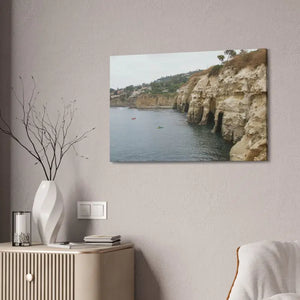 La Jolla Coves Beach Semi Glossy Finish Canvas Stretched 1.5’’ - 36″ x 24″ (horizontal) / Posters Prints & Visual