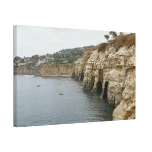 La Jolla Coves Beach Semi Glossy Finish Canvas Stretched 1.5’’ - Posters Prints & Visual Artwork