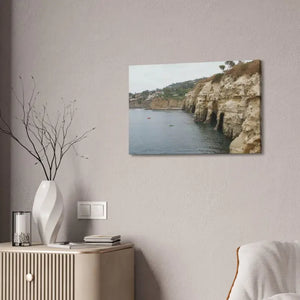 La Jolla Coves Beach Semi Glossy Finish Canvas Stretched 1.5’’ - Posters Prints & Visual Artwork