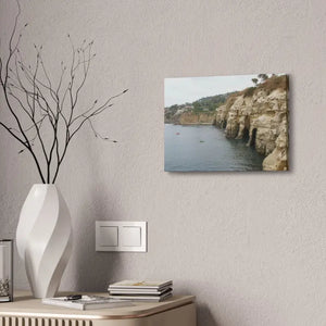 La Jolla Coves Beach Semi Glossy Finish Canvas Stretched 1.5’’ - Posters Prints & Visual Artwork
