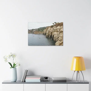 La Jolla Coves Beach Semi Glossy Finish Canvas Stretched 1.5’’ - Posters Prints & Visual Artwork