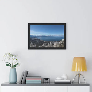 Lake Tahoe Framed Horizontal Poster - Archive Quality - Dipaliz - Posters Prints & Visual Artwork