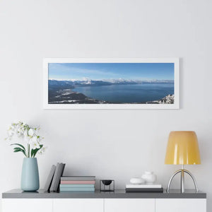 Lake Tahoe Framed Horizontal Poster - Archive Quality - Dipaliz - Posters Prints & Visual Artwork