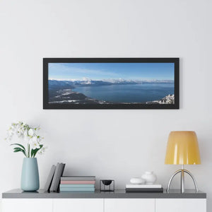 Lake Tahoe Framed Horizontal Poster - Archive Quality - Dipaliz - Posters Prints & Visual Artwork
