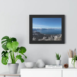 Lake Tahoe Framed Horizontal Poster - Archive Quality - Dipaliz - Posters Prints & Visual Artwork