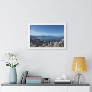 Lake Tahoe Framed Horizontal Poster - Archive Quality - Dipaliz - Posters Prints & Visual Artwork