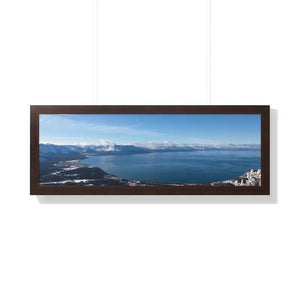 Lake Tahoe Framed Horizontal Poster - Archive Quality - Dipaliz - Posters Prints & Visual Artwork