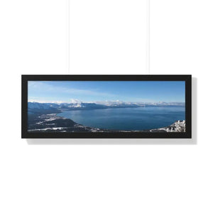 Lake Tahoe Framed Horizontal Poster - Archive Quality - Dipaliz - Posters Prints & Visual Artwork