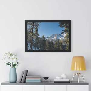 Lake Tahoe Mountains Gallery Canvas Wraps Framed Poster - Dipaliz - 30’’ x 20’’ / Black - Posters Prints & Visual