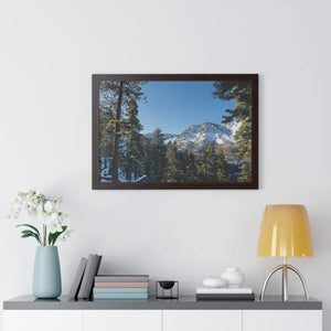 Lake Tahoe Mountains Gallery Canvas - Framed Poster Art - Dipaliz - Posters Prints & Visual Artwork