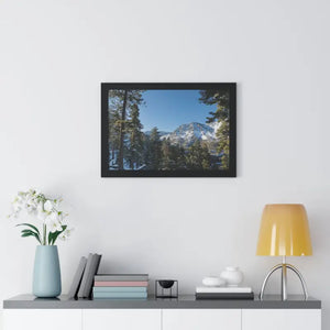 Lake Tahoe Mountains Gallery Canvas - Framed Poster Art - Dipaliz - Posters Prints & Visual Artwork