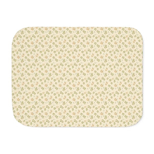 Cozy Sherpa Blanket - Two Tone Palm Leaves Print - Dipaliz - Blankets
