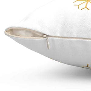 Cozy Let it Snow Throw Pillow - Spun Polyester Winter - Dipaliz - Pillows