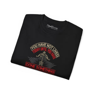 Bold you have not Lived Tee - Cotton Adventure Top - Dipaliz - T-shirts - 5xl