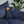 Navy Blue Throw Pillow – Lovely Floral Polyester - Dipaliz - Pillows