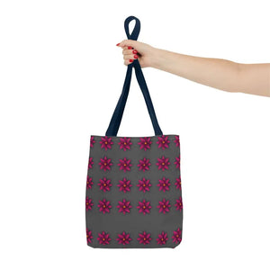 Tote Bag - Magenta Flowers All Over Print - Dipaliz - Bags