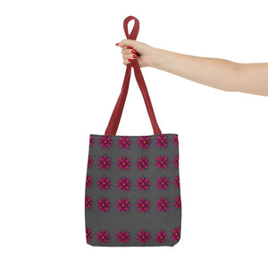 Tote Bag - Magenta Flowers All Over Print - Dipaliz - Bags