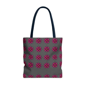 Tote Bag - Magenta Flowers All Over Print - Dipaliz - Bags