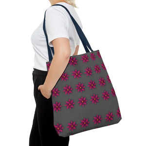 Tote Bag - Magenta Flowers All Over Print - Dipaliz - Bags
