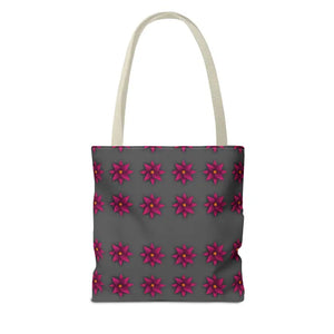 Tote Bag - Magenta Flowers All Over Print - Dipaliz - Bags