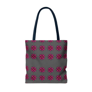 Tote Bag - Magenta Flowers All Over Print - Dipaliz - Bags