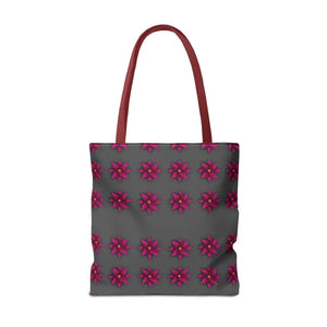 Tote Bag - Magenta Flowers All Over Print - Dipaliz - Bags