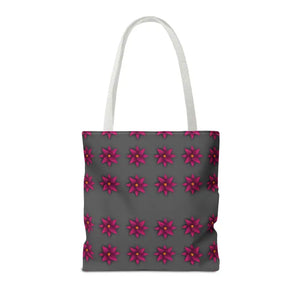 Tote Bag - Magenta Flowers All Over Print - Dipaliz - Bags